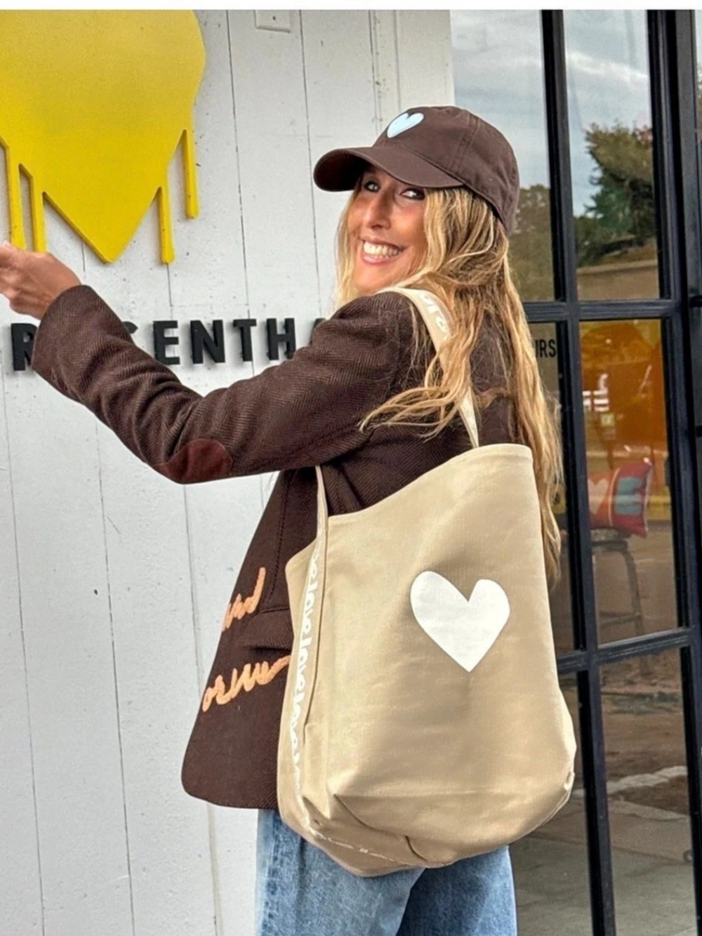 Kerri Rosenthal KR Imperfect Heart Hobo Tote NWT